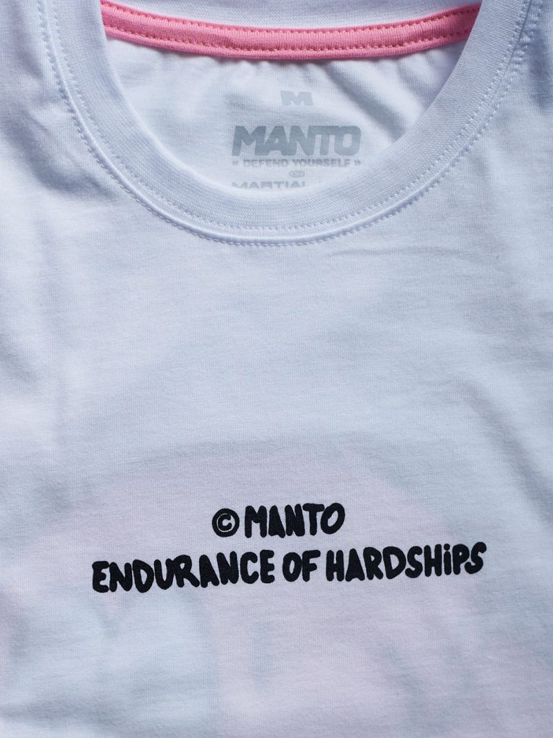MANTO mascot t-shirt-white